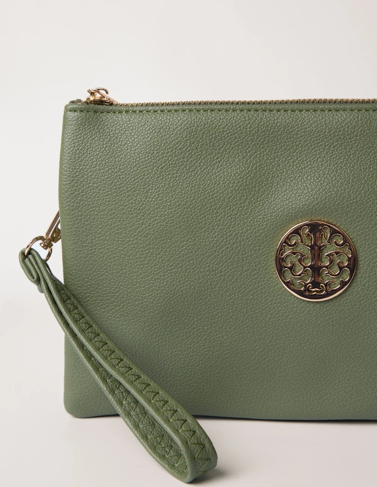 Blue Vanilla Clutch With Detachable Strap - 4
