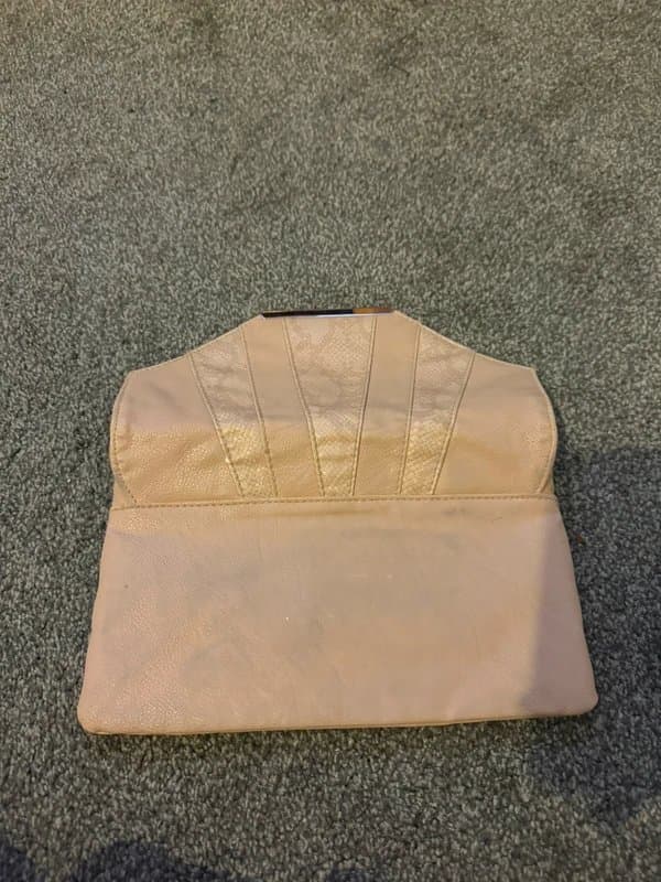 New Look Ladies pink clutch bag