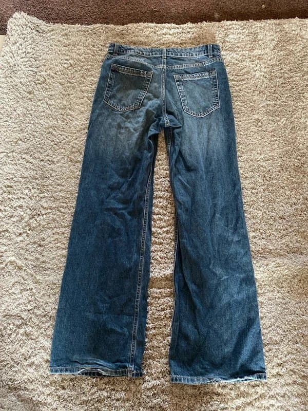 Bershka bershka women’s baggy jeans size XS (EUR 34)