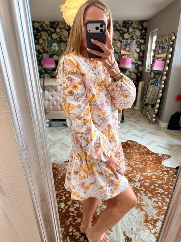 Never Fully Dressed Love and Kindness Cotton Dress Size 12