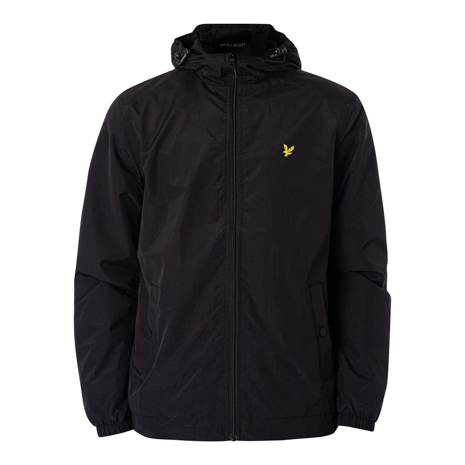Lyle & Scott Lyle & Scott Men's Full Zip Plus Hooded Jacket in Black