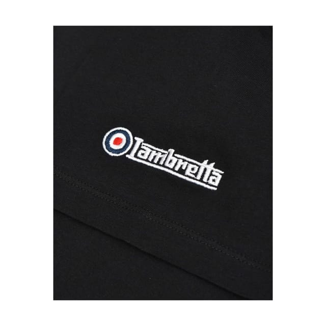 Lambretta Lambretta Men's Box Logo T-Shirt in Black - 3