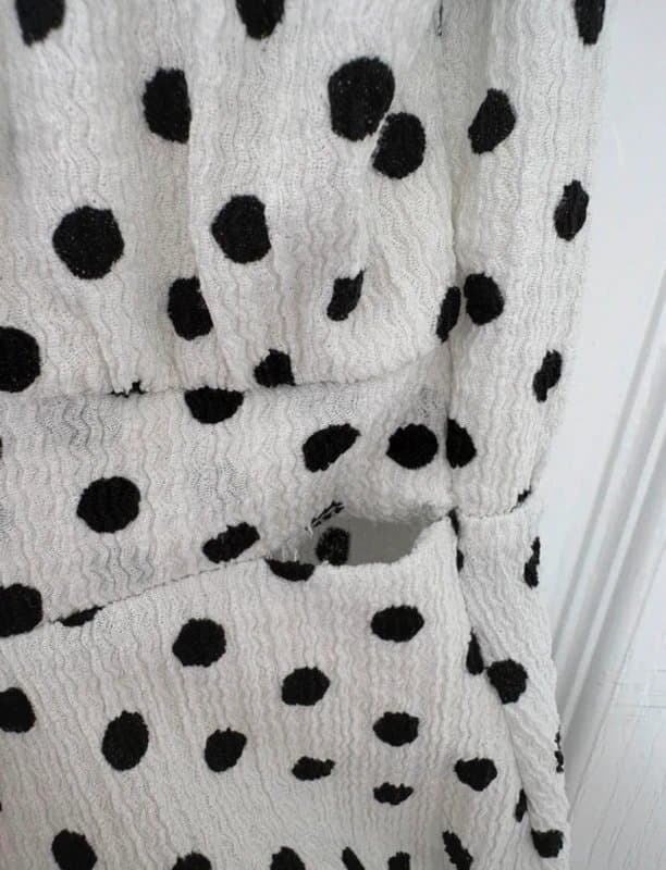 Bershka Polka dot playsuit