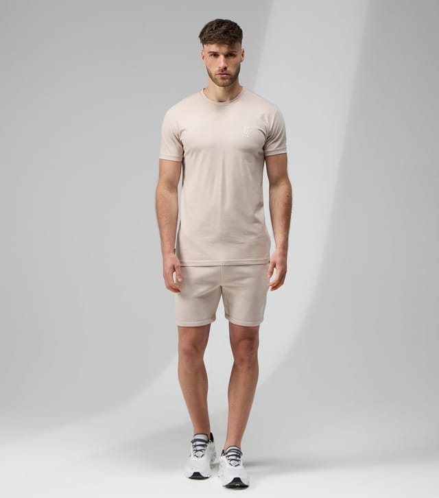 Gym King Men's Stone Fundamental Jersey T-Shirt Gym King New Look - 2