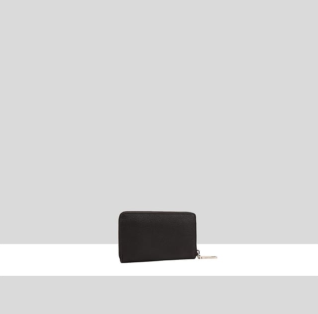 Dents Dents Women's Lucia Leather Purse in Jet Black - 2