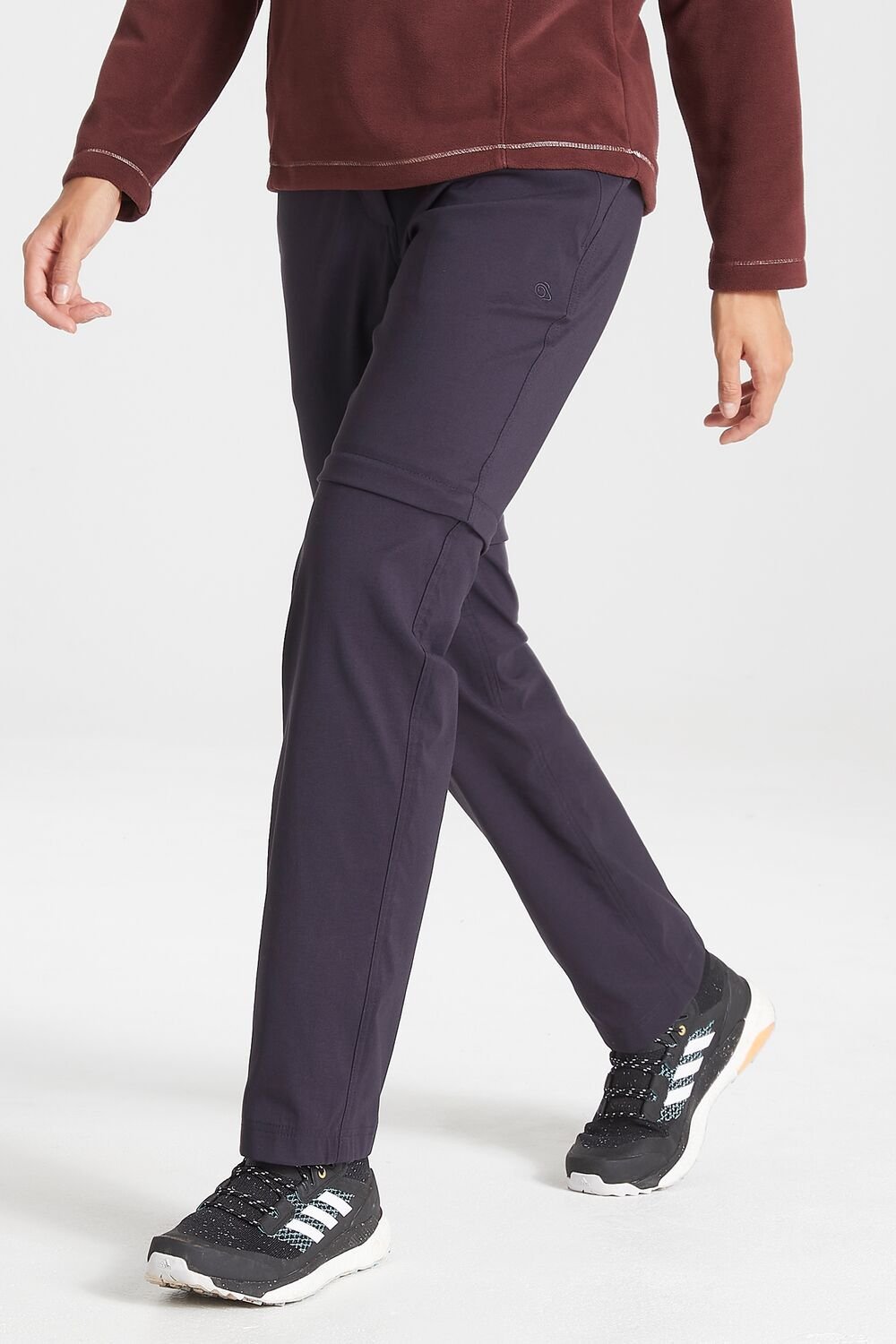 Craghoppers Craghoppers Women's Kiwi Pro II Convertible' Regular Fit Walking Trousers in Dark Navy - 1