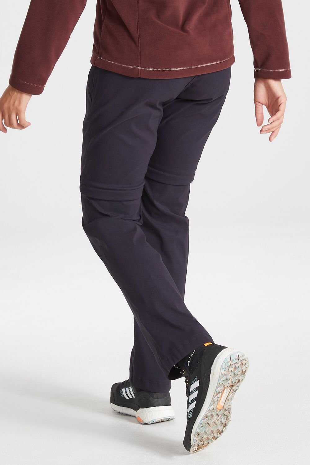 Craghoppers Craghoppers Women's Kiwi Pro II Convertible' Regular Fit Walking Trousers in Dark Navy - 2