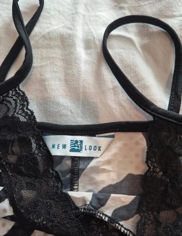 New Look New look old label y2k embellished cami