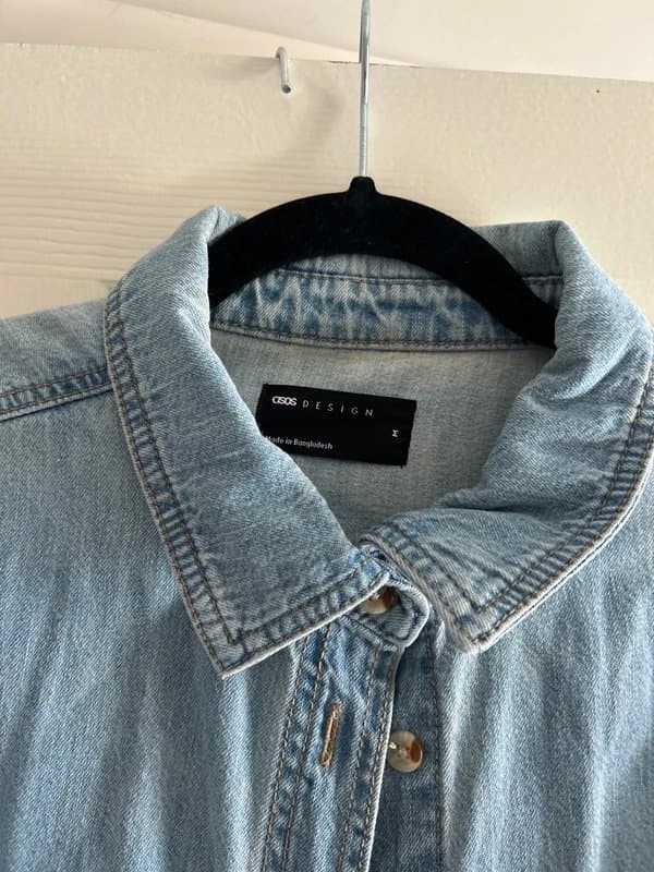 ASOS Oversized denim shirt