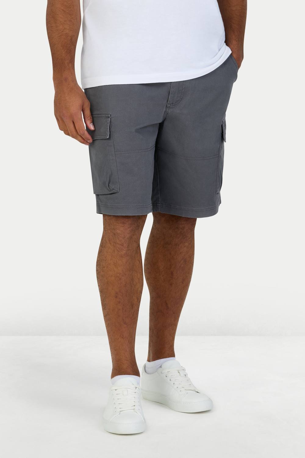raging bull Raging Bull Men's Classic Cargo Short in Grey - 4