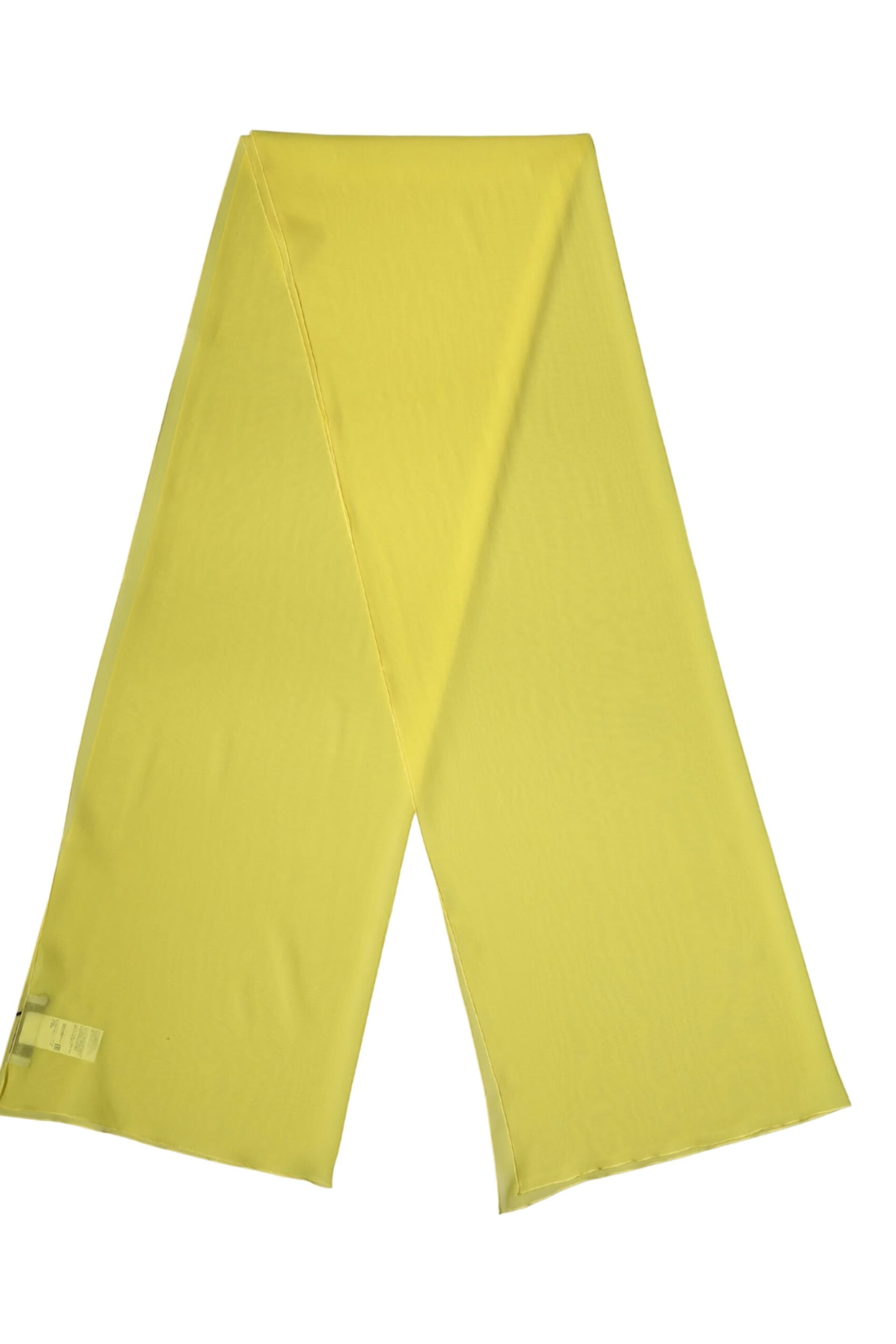 Dolce & Gabbana Dolce & Gabbana Women's Silk Neck Wrap Shawl Stole Scarf in Yellow