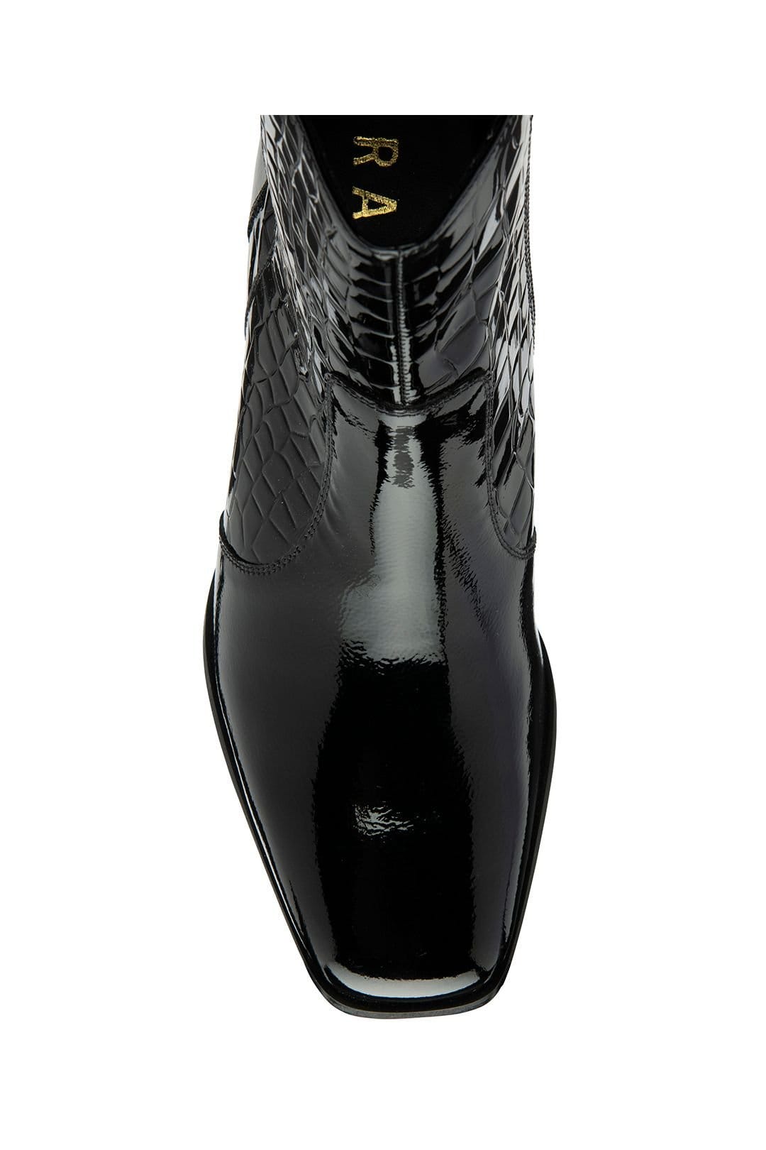 Ravel Ravel Women's 'Louth' Leather Ankle Boots in Black - 4