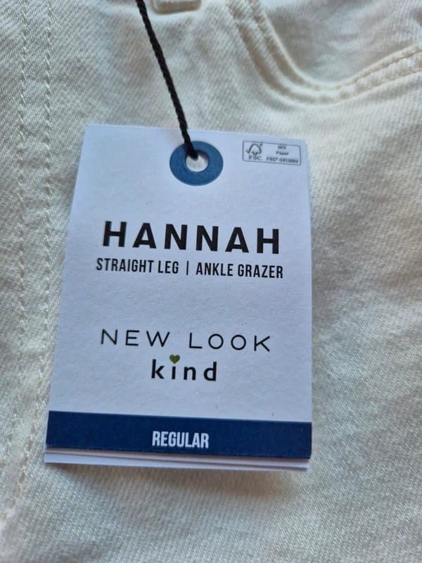 New Look Ladies white/cream New Look jeans