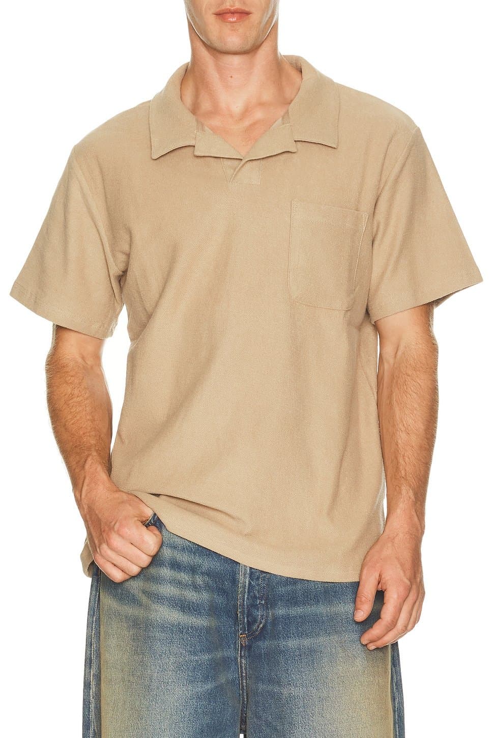 revolve Vintage Terry Polo