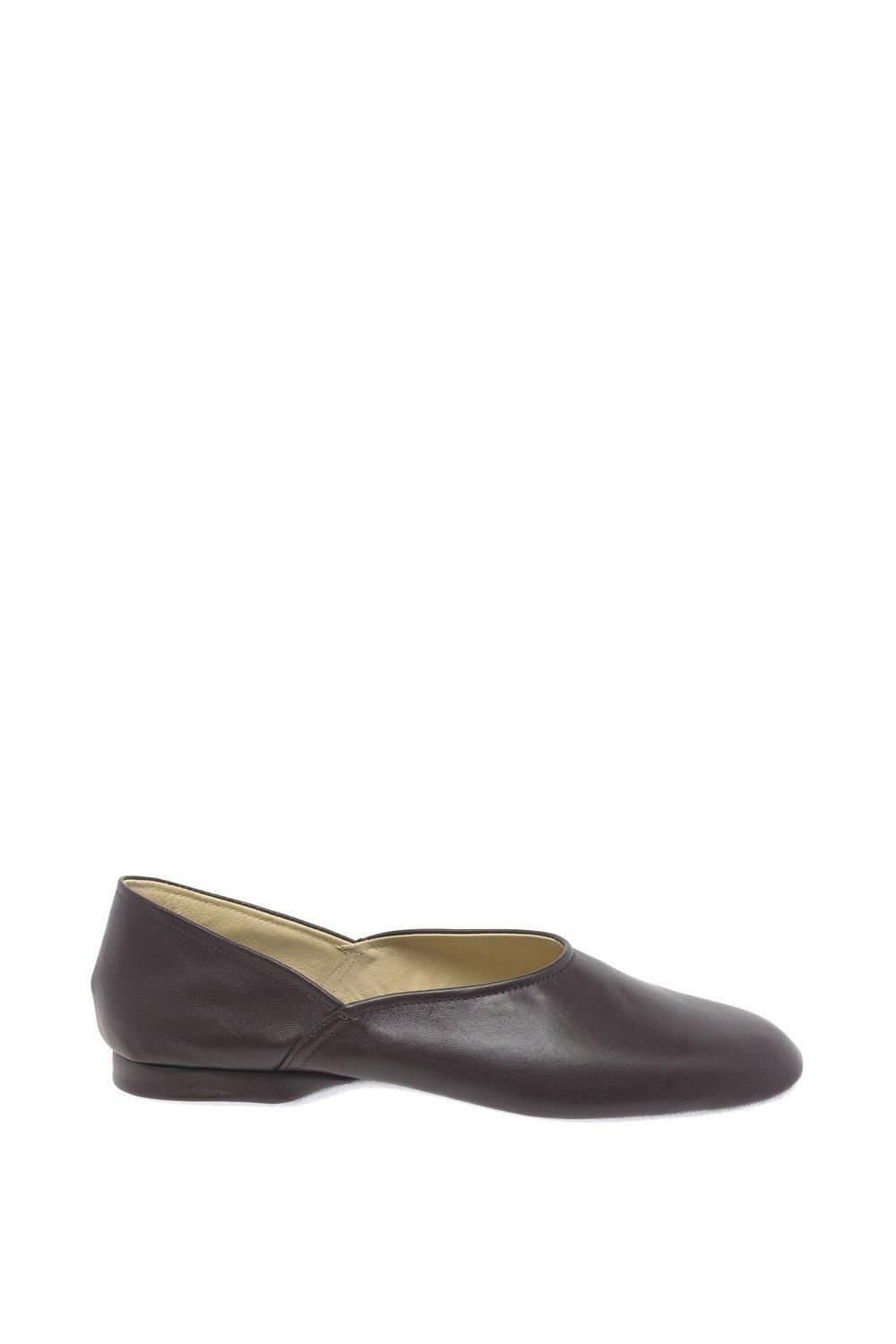 Charles Clinkard Charles Clinkard Men's 'Grecian' Leather Slippers in Burgundy