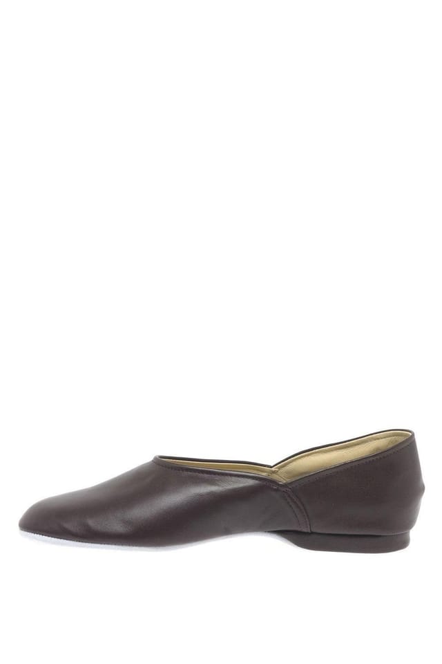 Charles Clinkard Charles Clinkard Men's 'Grecian' Leather Slippers in Burgundy - 2