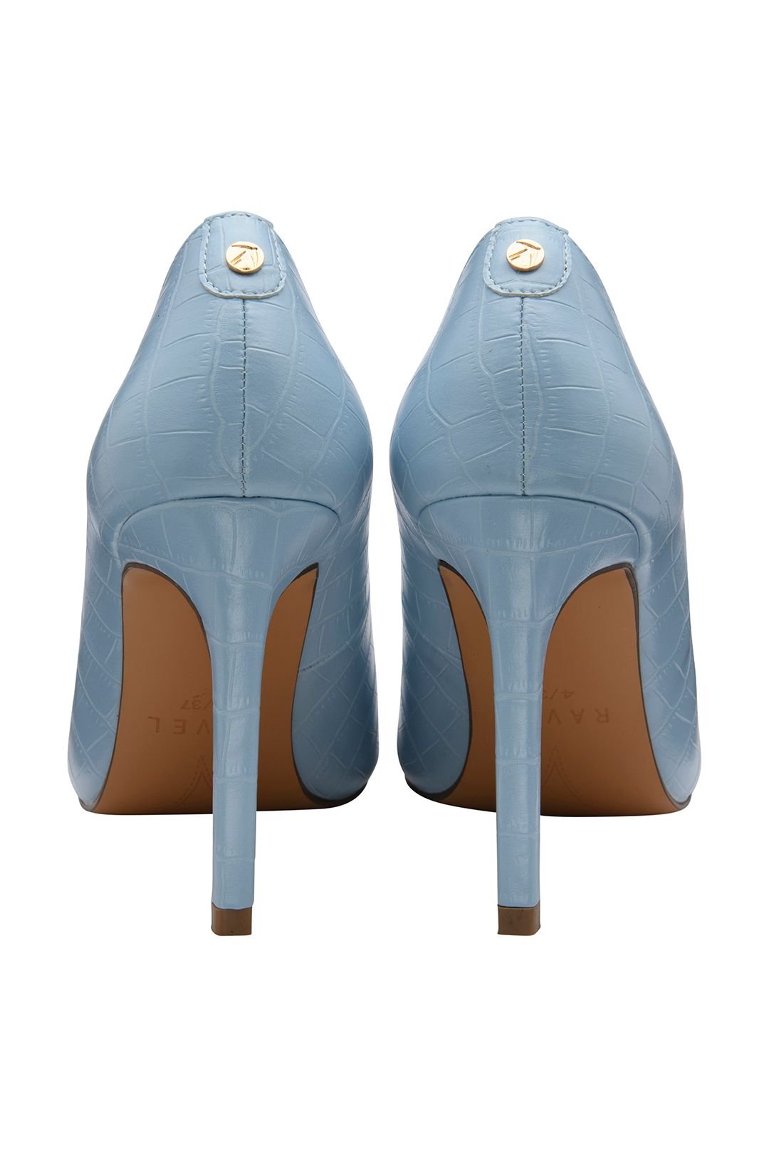 Ravel Ravel Women's 'Edson' Pointed-Toe Court Shoes in Blue - 3