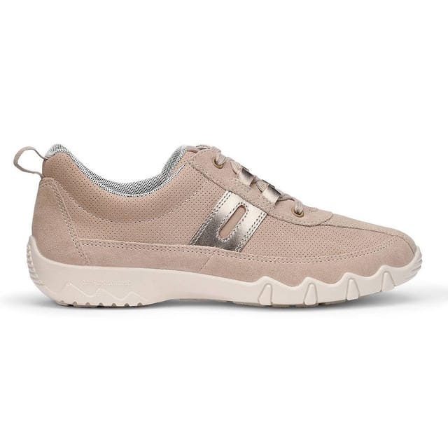 Hotter Hotter Women's Wide Fit 'Leanne II' Active Shoes in Medium Beige - 3