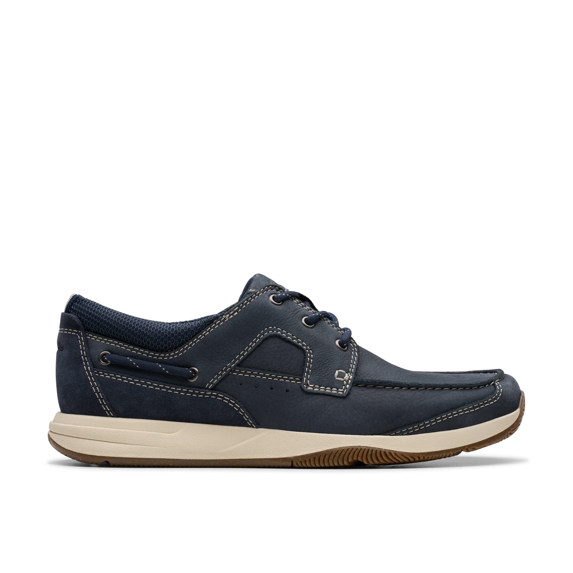 Clarks Clarks Men's Navy Nubuck Boat Shoes