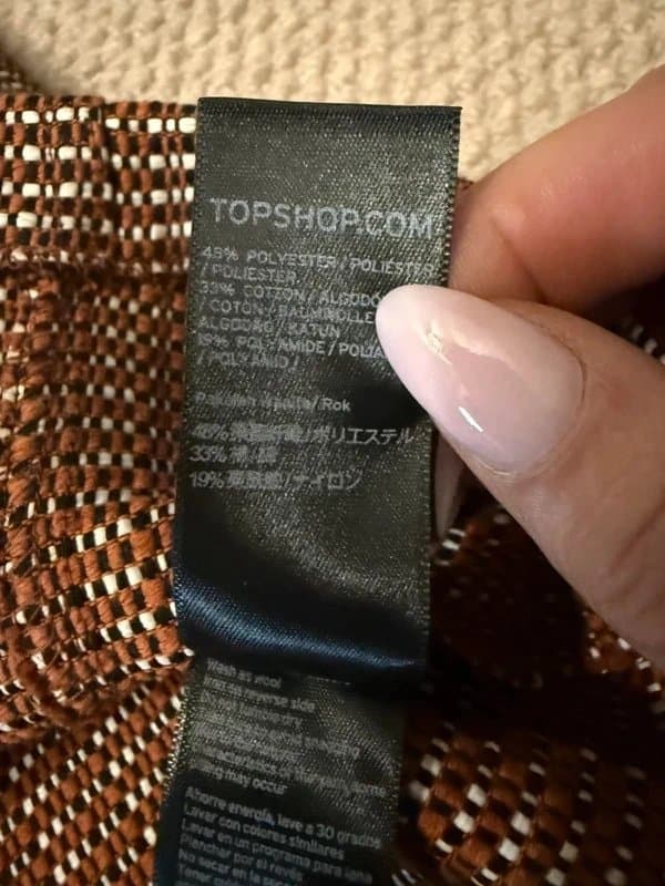 Topshop Topshop Mini Skirt - Small S