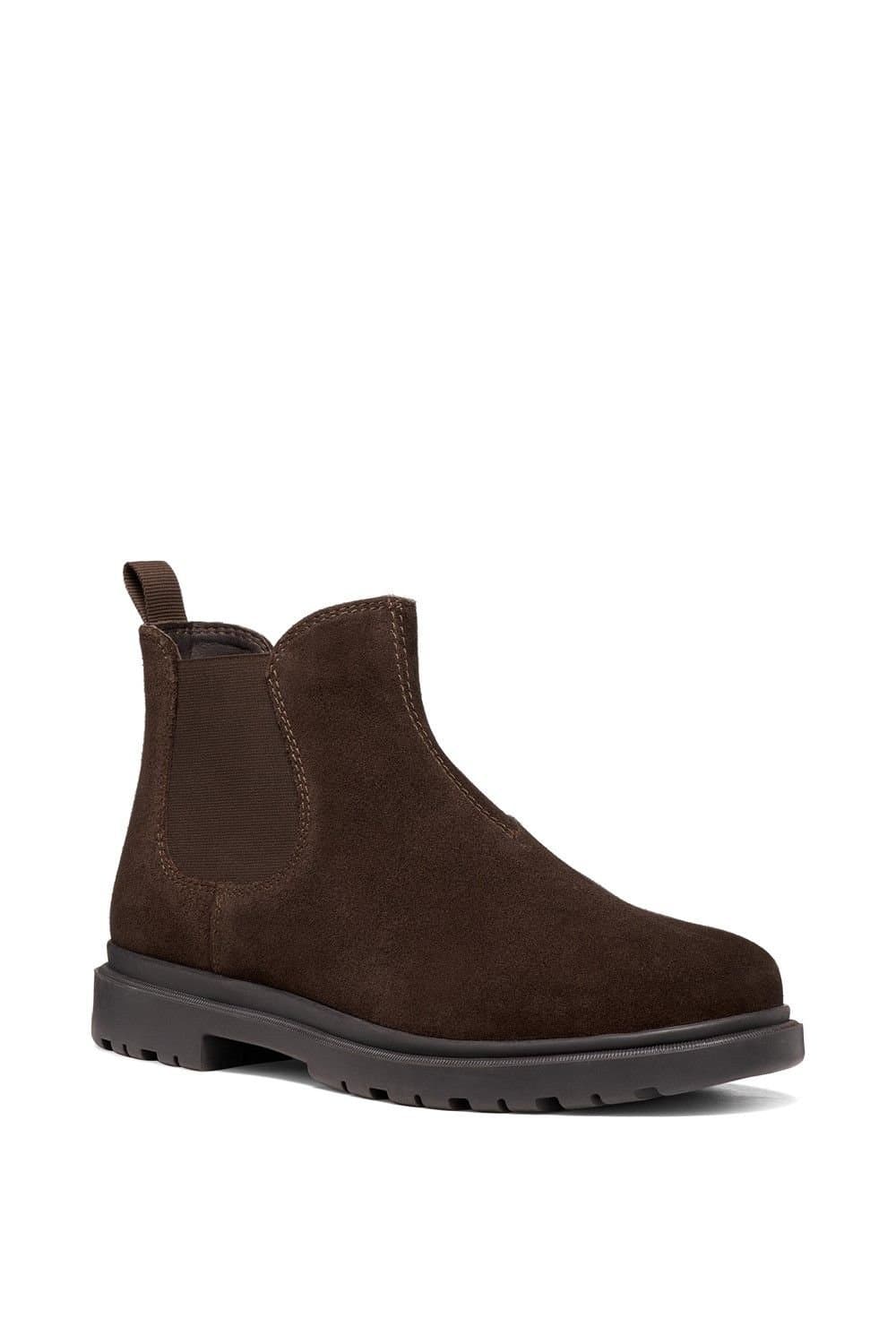 Geox Geox Men's U Andalo A Suede Ankle Boots in Chocolate