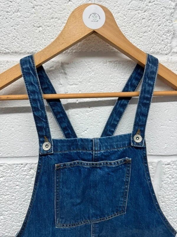 New Look Ladies Newlook Denim Pinafore Dress UK 14