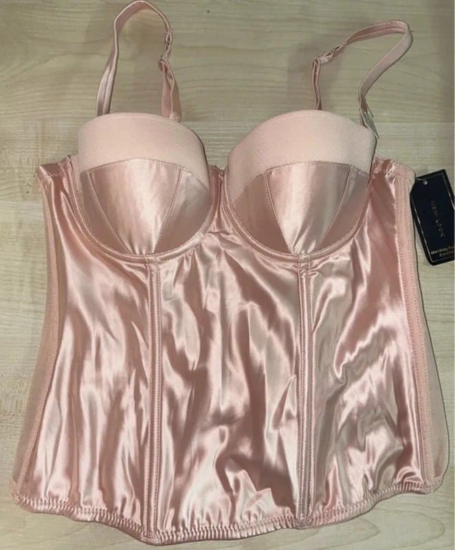 New Look NEW New Look pink silky corset UK 32B
