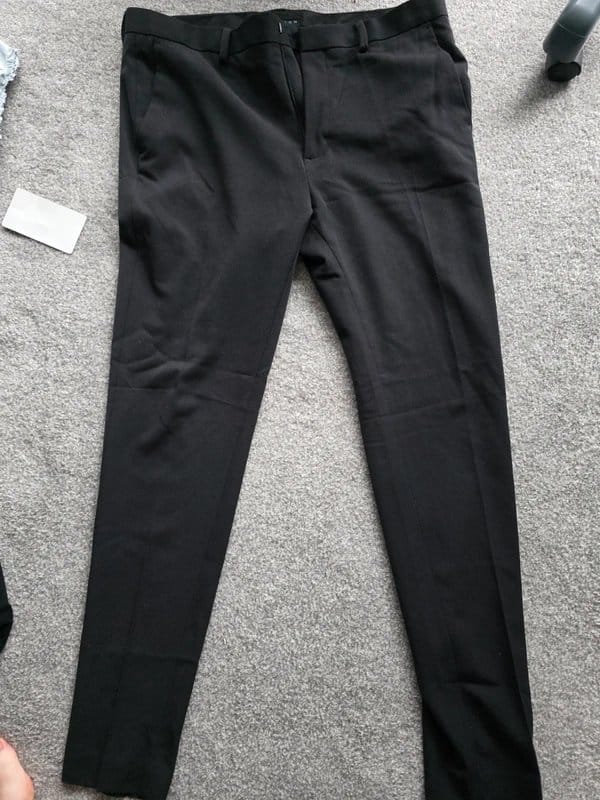 ASOS Design Black Smart Men's Trousers