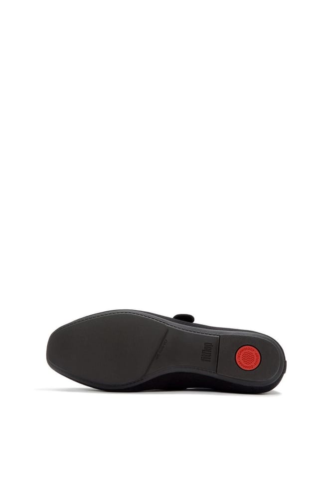 FitFlop FitFlop Women's Delicato Wave-Edge Mary Janes in Black - 2