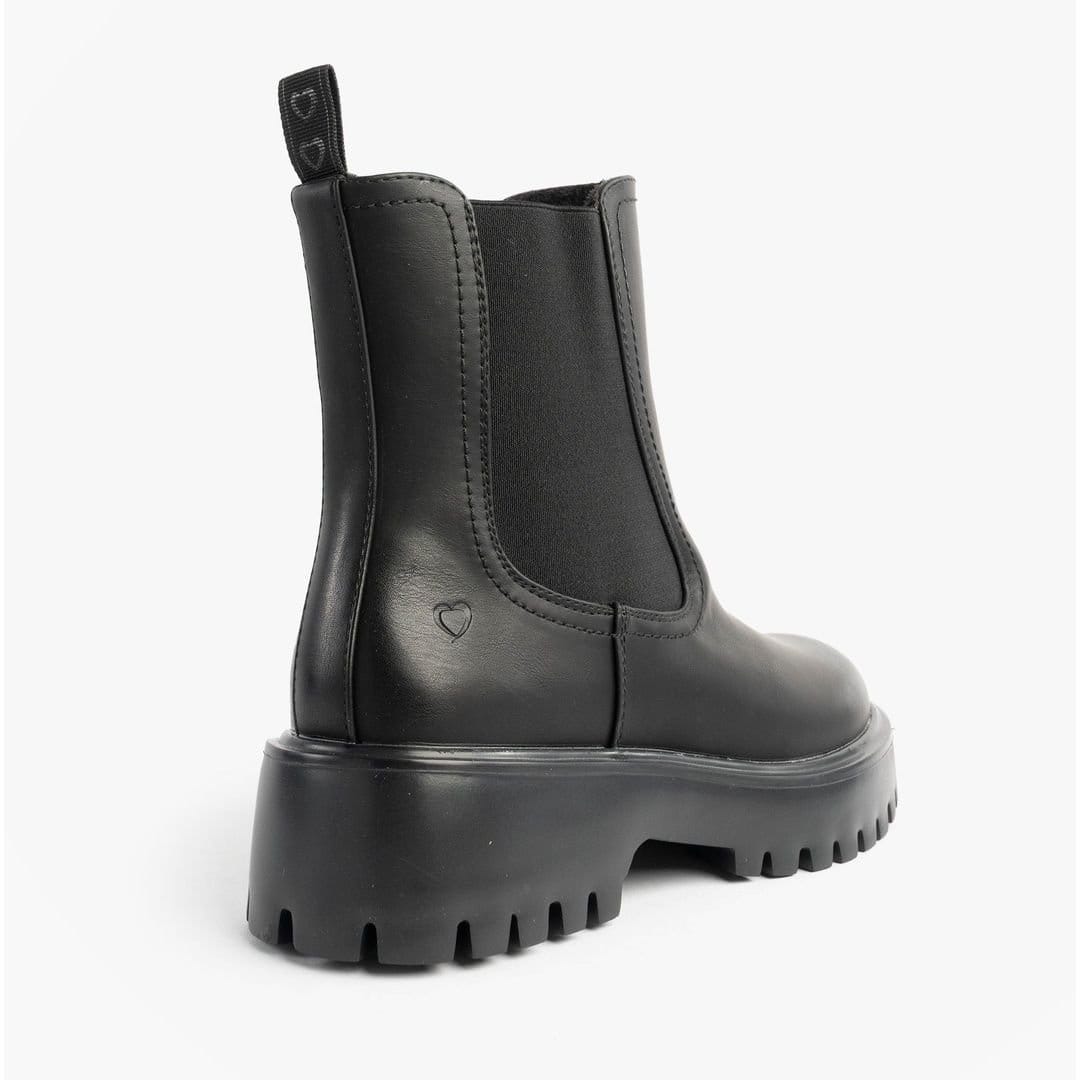 Heavenly Feet Heavenly Feet Women's Alana2 Zip Ankle Chelsea Boots in Black - 4