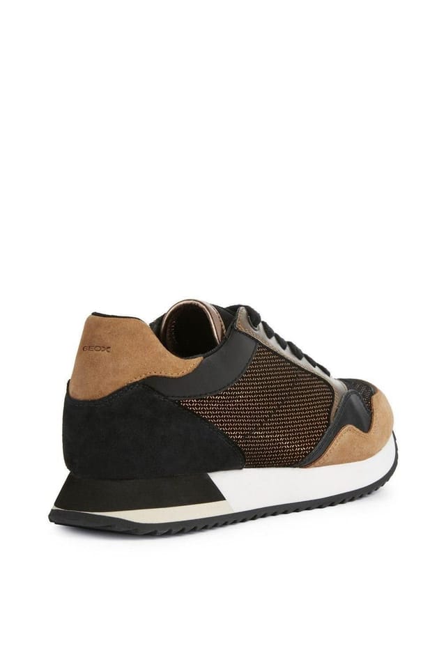 Geox Geox Women's 'Doralea' Leather Trainers in Bronze - 2