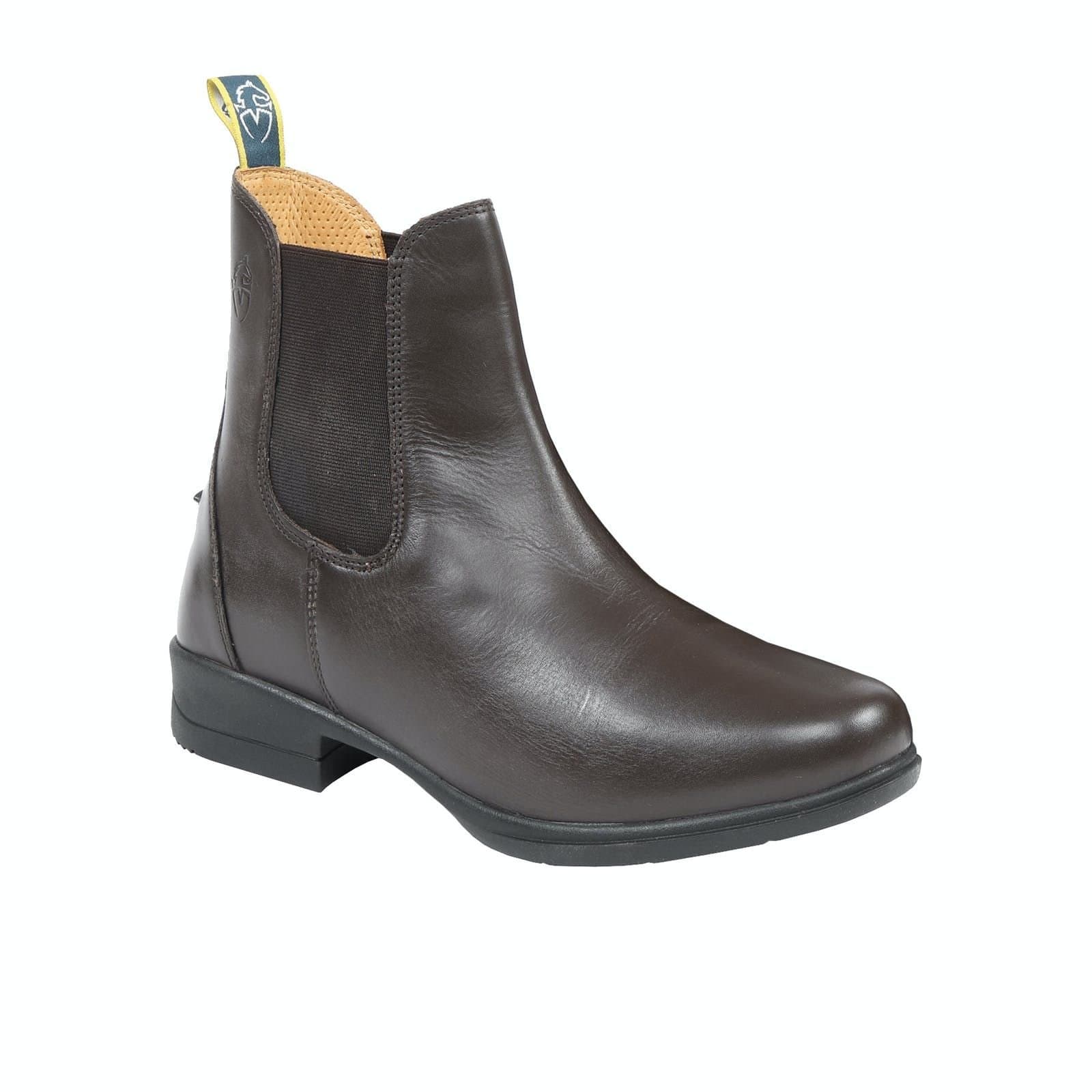Moretta Moretta Women's Lucilla Leather Jodhpur Boots in Brown