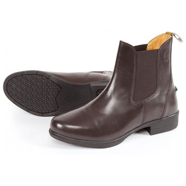 Moretta Moretta Women's Lucilla Leather Jodhpur Boots in Brown - 2