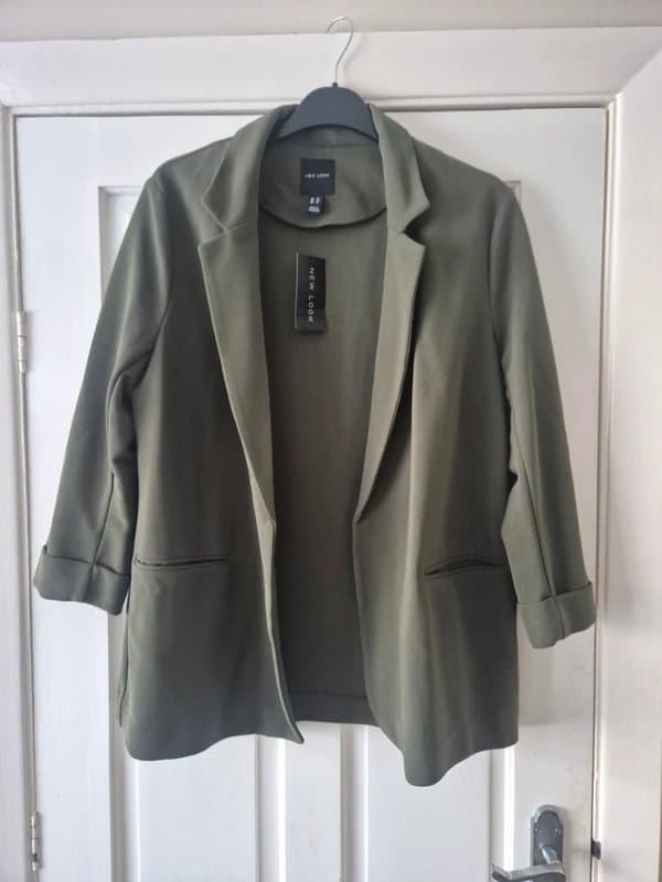 New Look Women's Khaki Blazer size 16