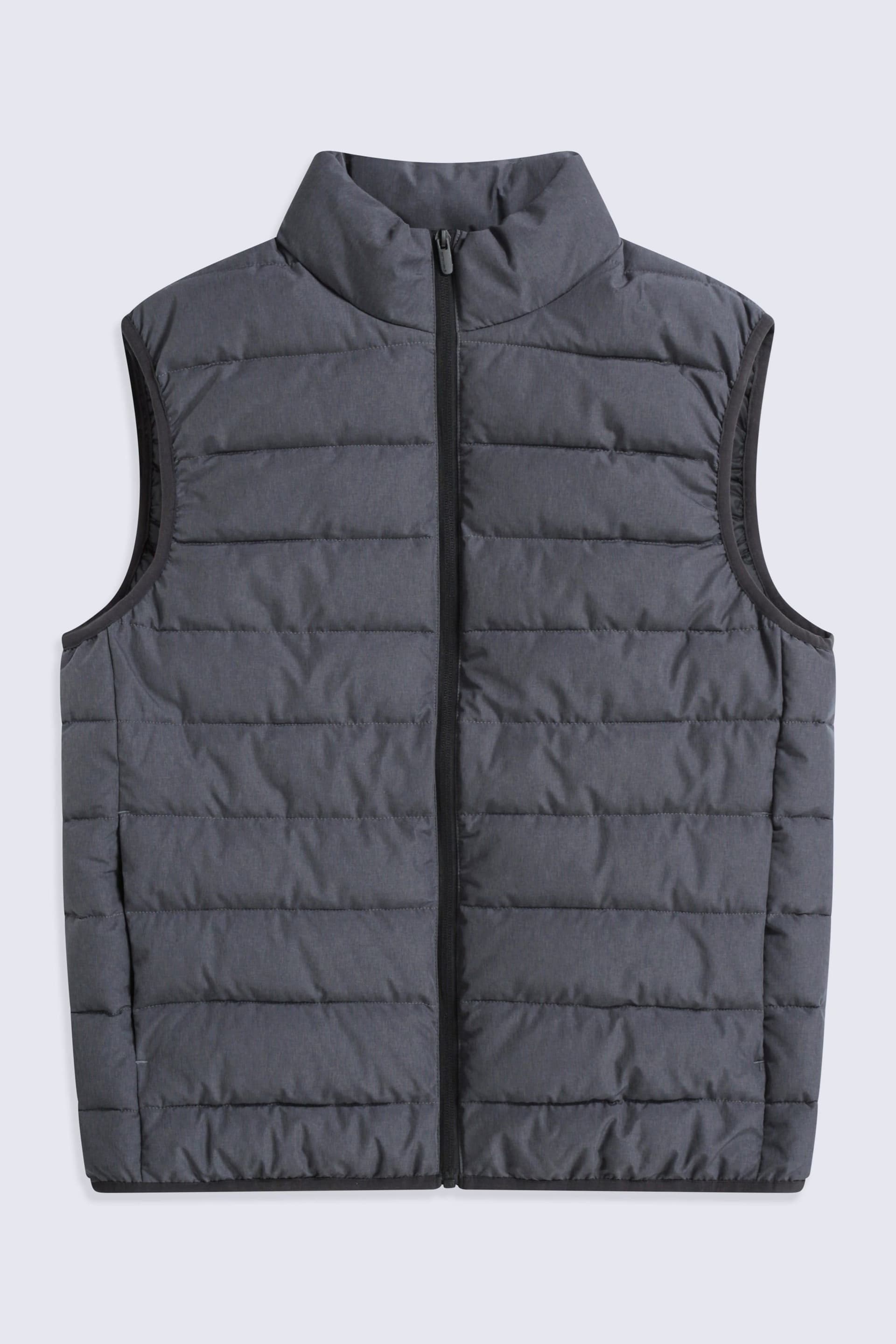 Animal Animal Men's 'Light Cloud Cosi' Warm Comfortable Lightweight Marl Outdoor Gilet in Charcoal