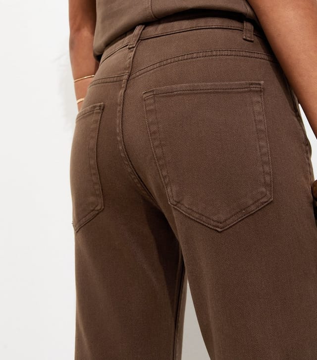 New Look Women's Brown Straight Leg Jeans New Look - 2