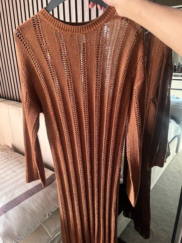 ASOS Crochet midi dress