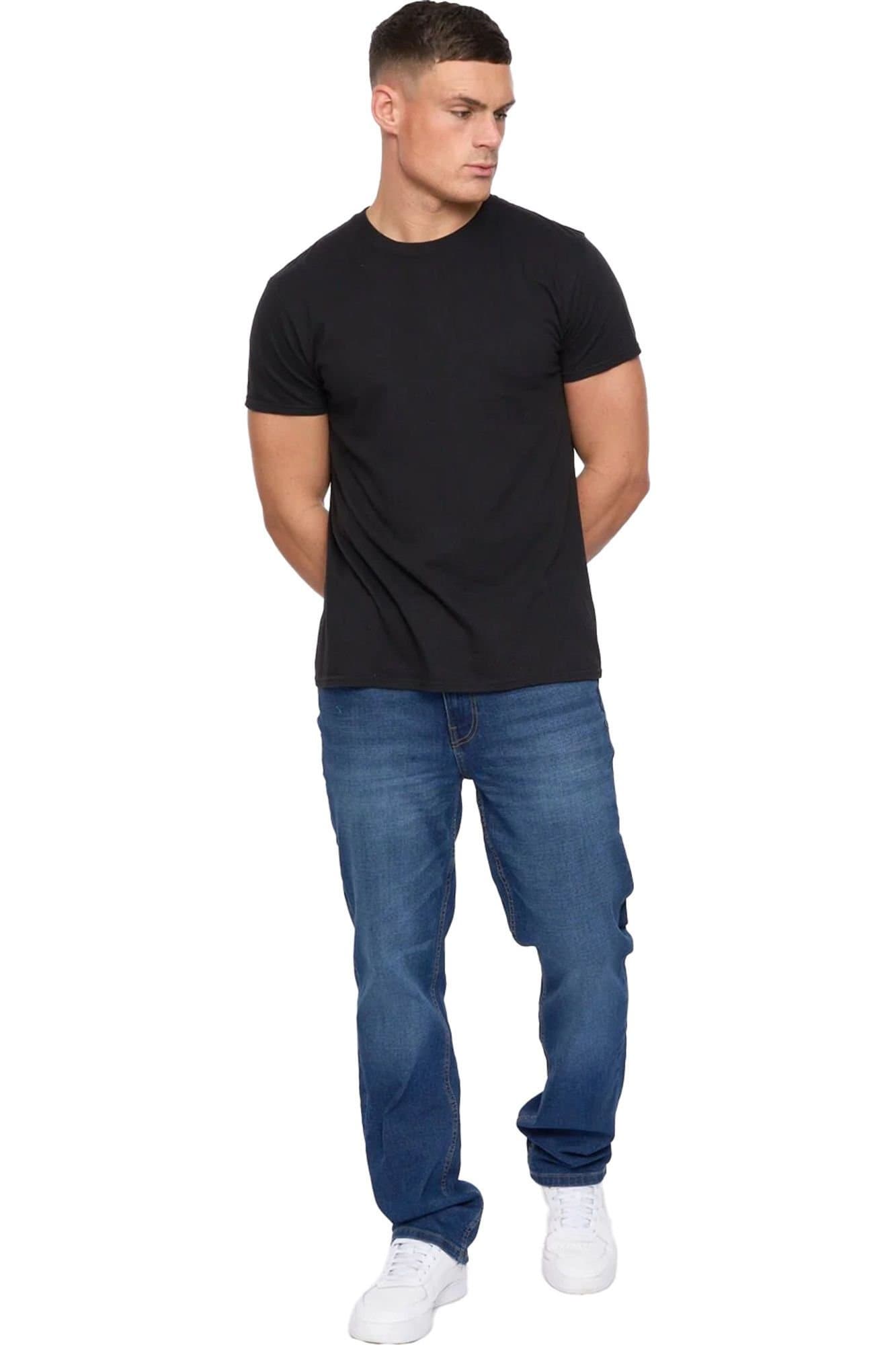 Smith & Jones Smith & Jones Men's Nezzy Straight Leg Jeans in Blue