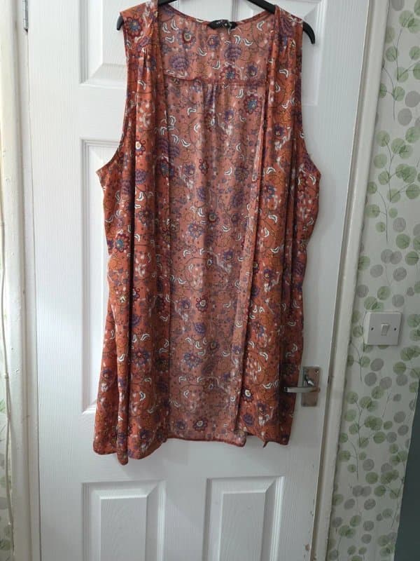 New Look New Look size 18 boho long waistcoat