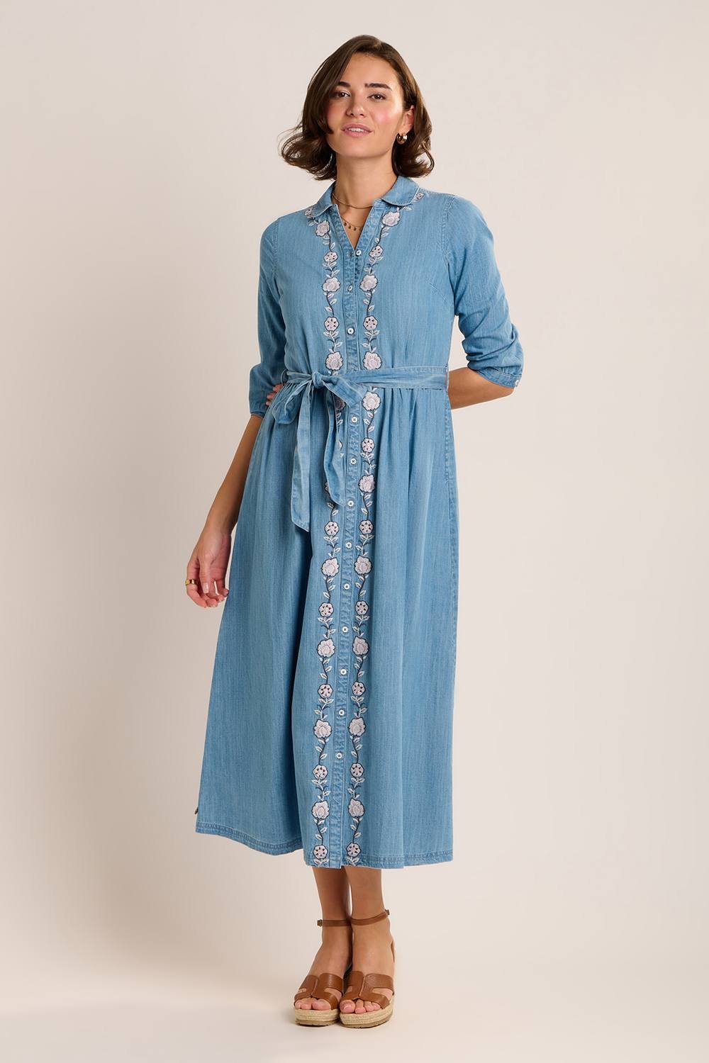 Brakeburn Brakeburn Women's VIVIANA DRESS in Blue - 2