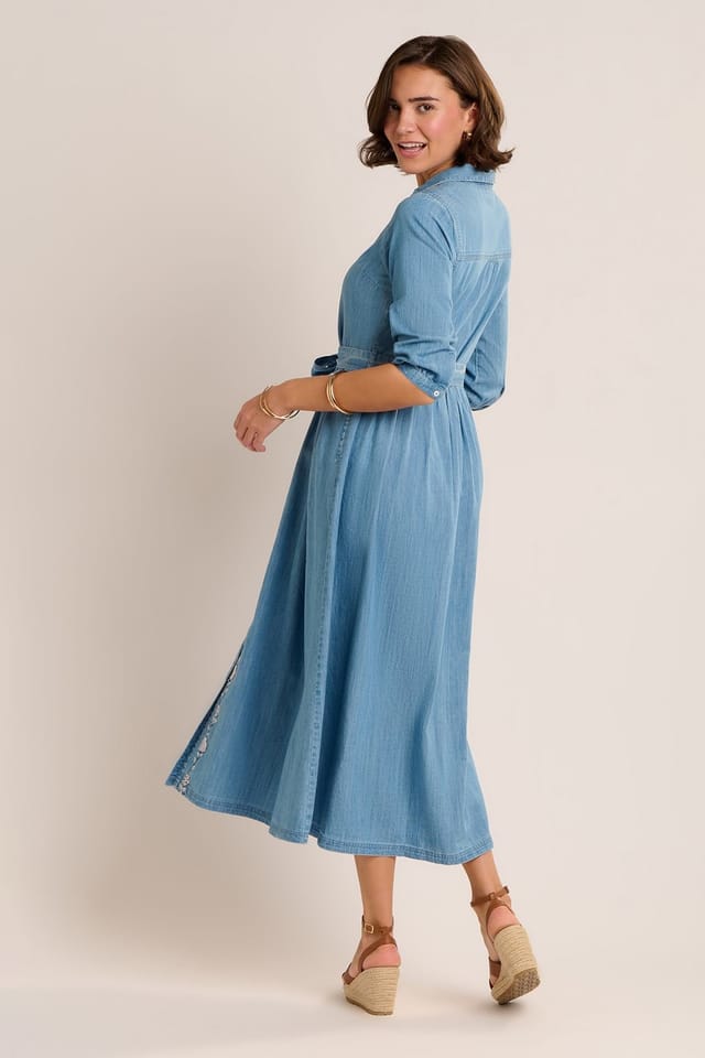 Brakeburn Brakeburn Women's VIVIANA DRESS in Blue - 2