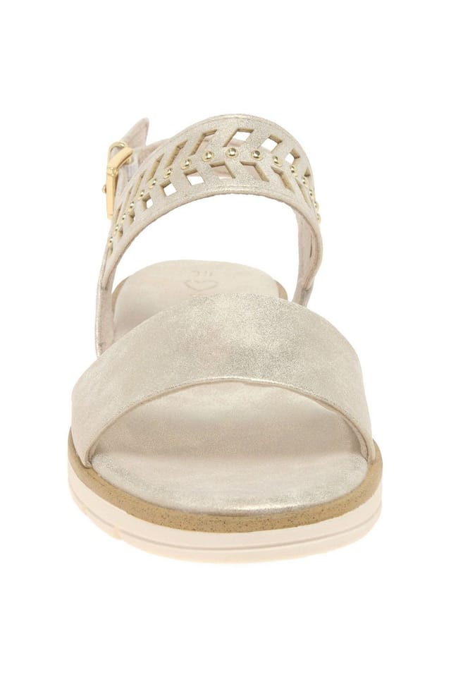 marco tozzi Marco Tozzi Women's 'Myrtle II' Sandals in Gold - 3