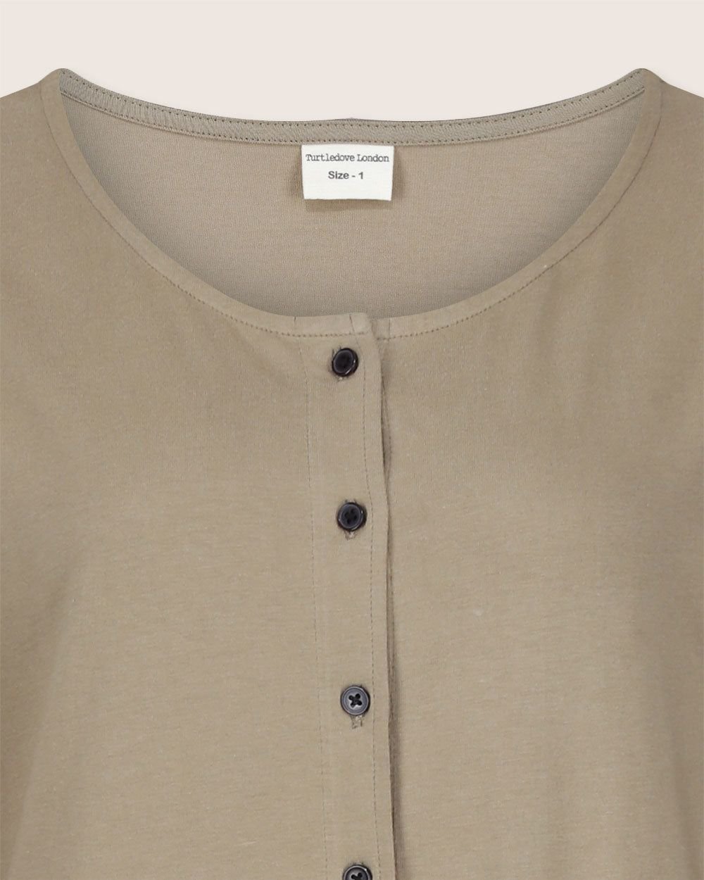 Turtledove London Turtledove London Women's Mila Stone Long Sleeve Jumpsuit - 4