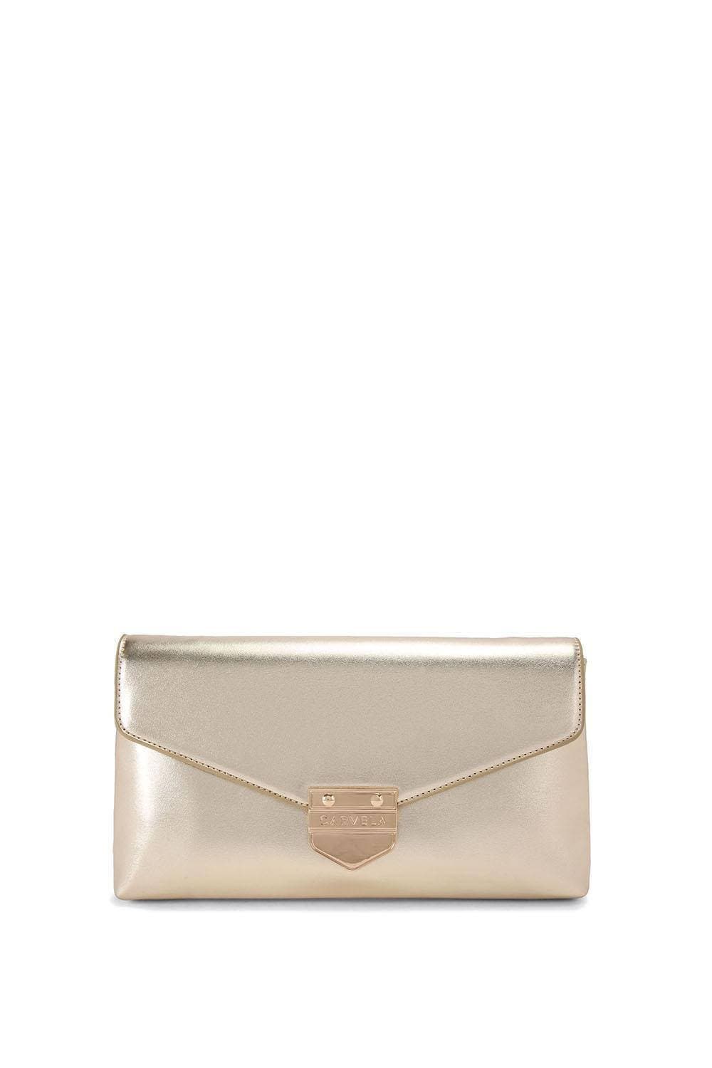Carvela Carvela Women's 'Maria Envelope Clutch' Bag in Gold