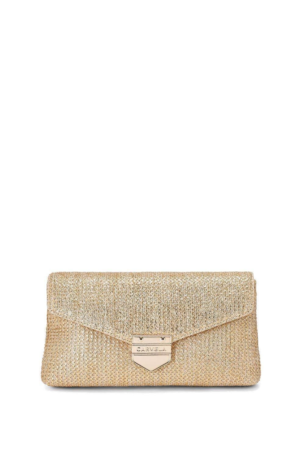 Carvela Carvela Women's 'Maria Envelope Clutch' Bag in Gold - 4