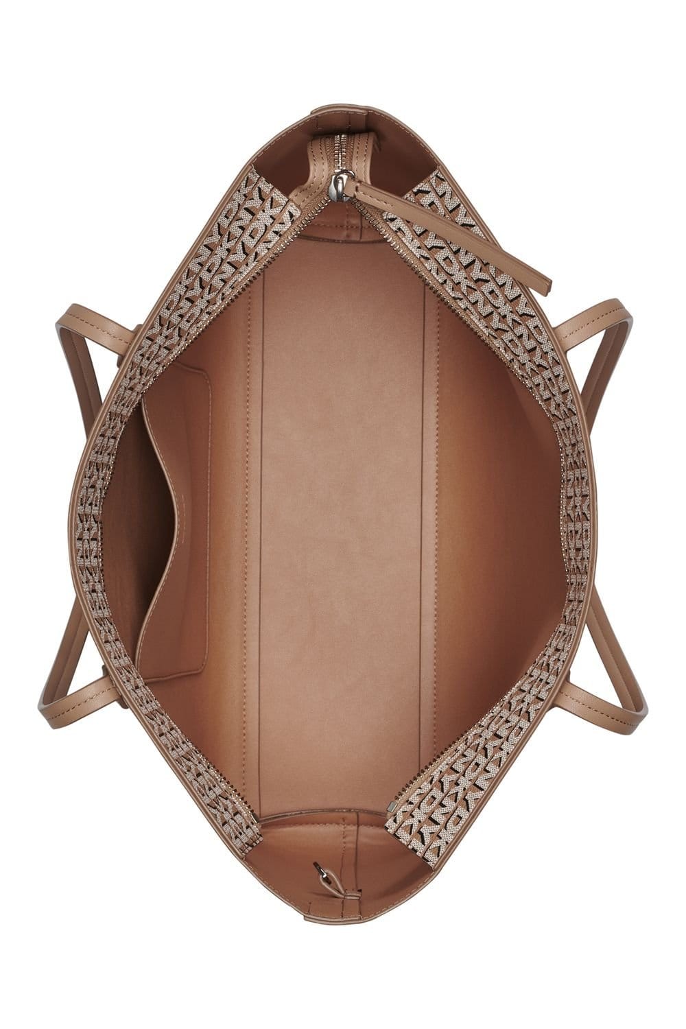 DKNY DKNY Women's Saige Ew Tz Tote Capp in Taupe - 4