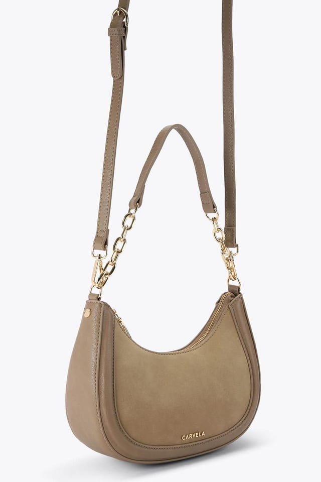 Carvela Carvela Women's 'Minori Scoop Shoulder' Bag in Camel - 2