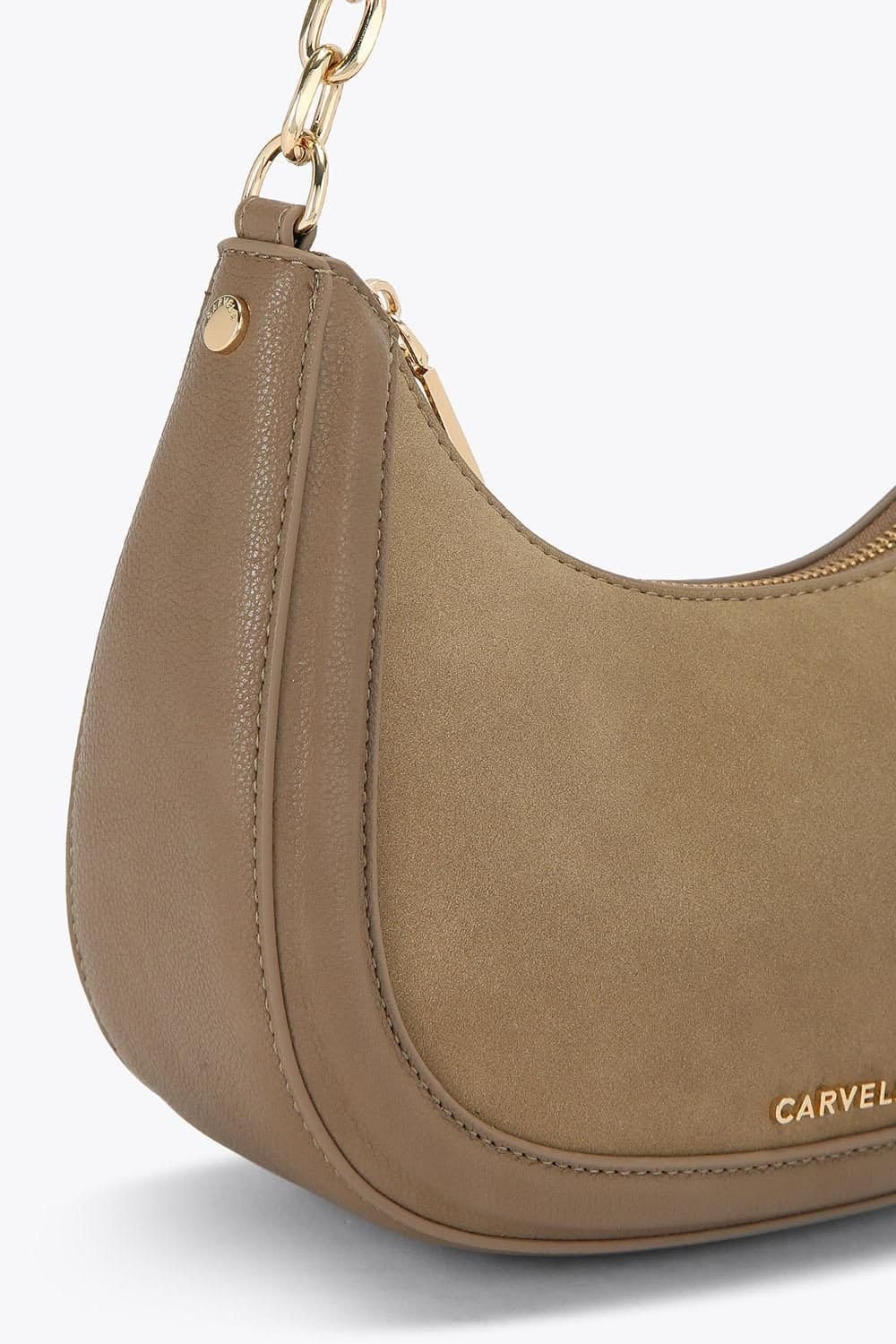 Carvela Carvela Women's 'Minori Scoop Shoulder' Bag in Camel - 4