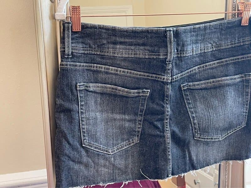 Bershka Stretchy Denim skort