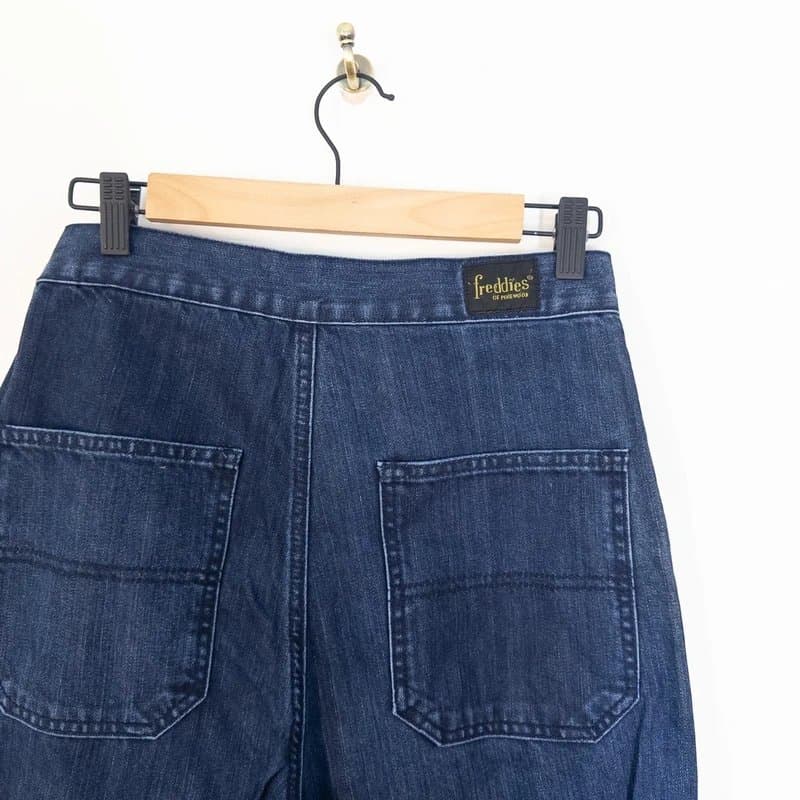 Freddies of Pinewood Freddies of Pinewood 1940s Button Jeans Size 28 UK 10 RRP £85